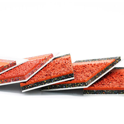 Voie courante réutilisée Mats Type Floor Use extérieur élastique de système en caoutchouc de sandwich