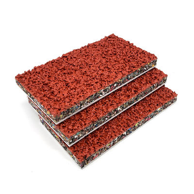 Piste de course en PU+EPDM de qualité supérieure de 13 mm pour une installation facile et une durabilité