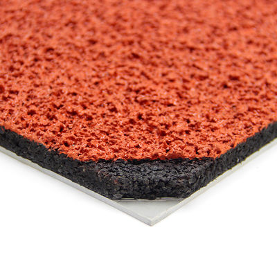 Piste de course en caoutchouc résistant aux intempéries de 13-25 mm respirante approuvée par la IAAF pour les terrains d'athlétisme de clubs et d'entraînement