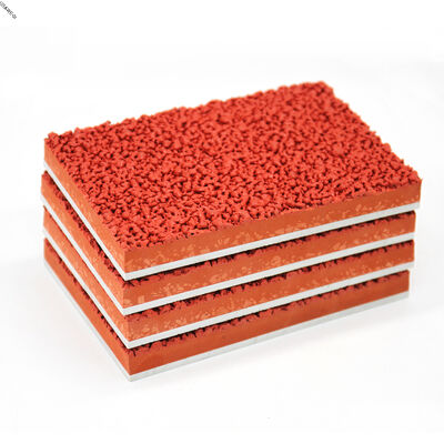 Piste de course sportive en plastique hybride avancée avec garantie de 10 ans pour écoles et universités - Commandes en gros disponibles Kit d'installation facile inclus