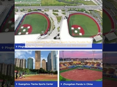 Argile rouge de qualité supérieure pour les installations sportives Argile rouge durable pour la construction et l'entretien des terrains de baseball