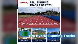 Services professionnels d’installation de pistes de course hybrides