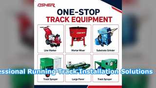 Solutions professionnelles d’installation de pistes de course en extérieur